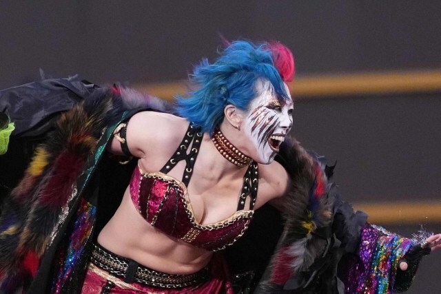 Asuka at WrestleMania