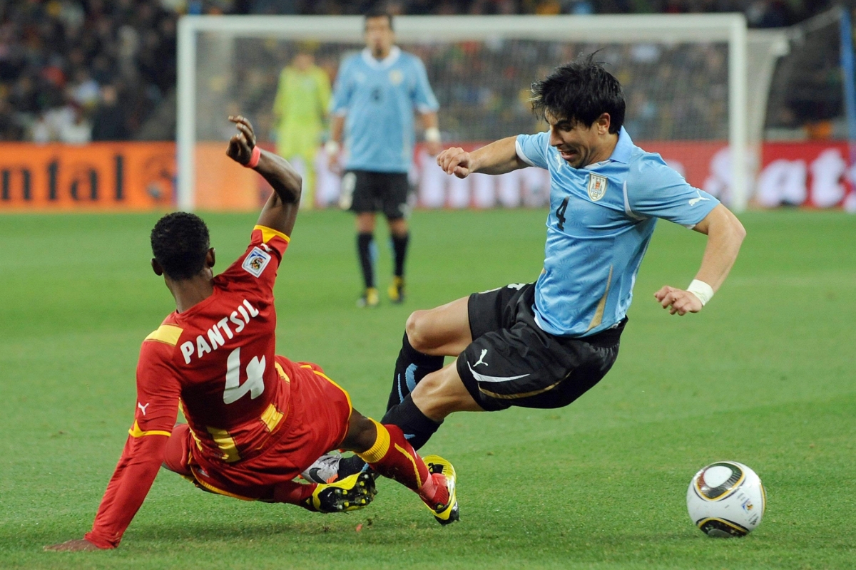 Uruguay vs Ghana in 2010