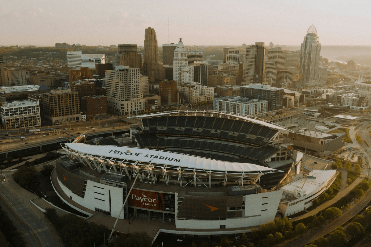 Cincinnati’s Paycor Stadium. The new home for Dexter Lawrence - Source: Unsplash