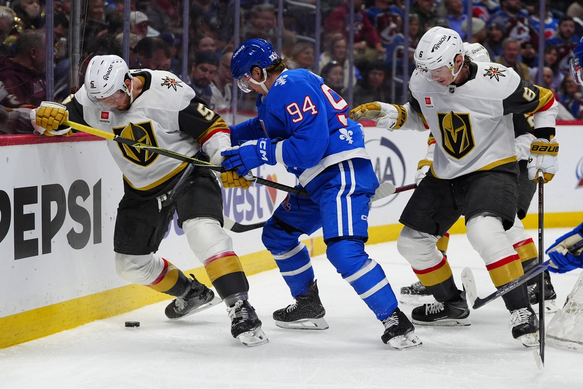 The Vegas golden knights and Colorado Avalanche face off in the regular season; the two teams will meet again in the 2026 Western Conference Final.