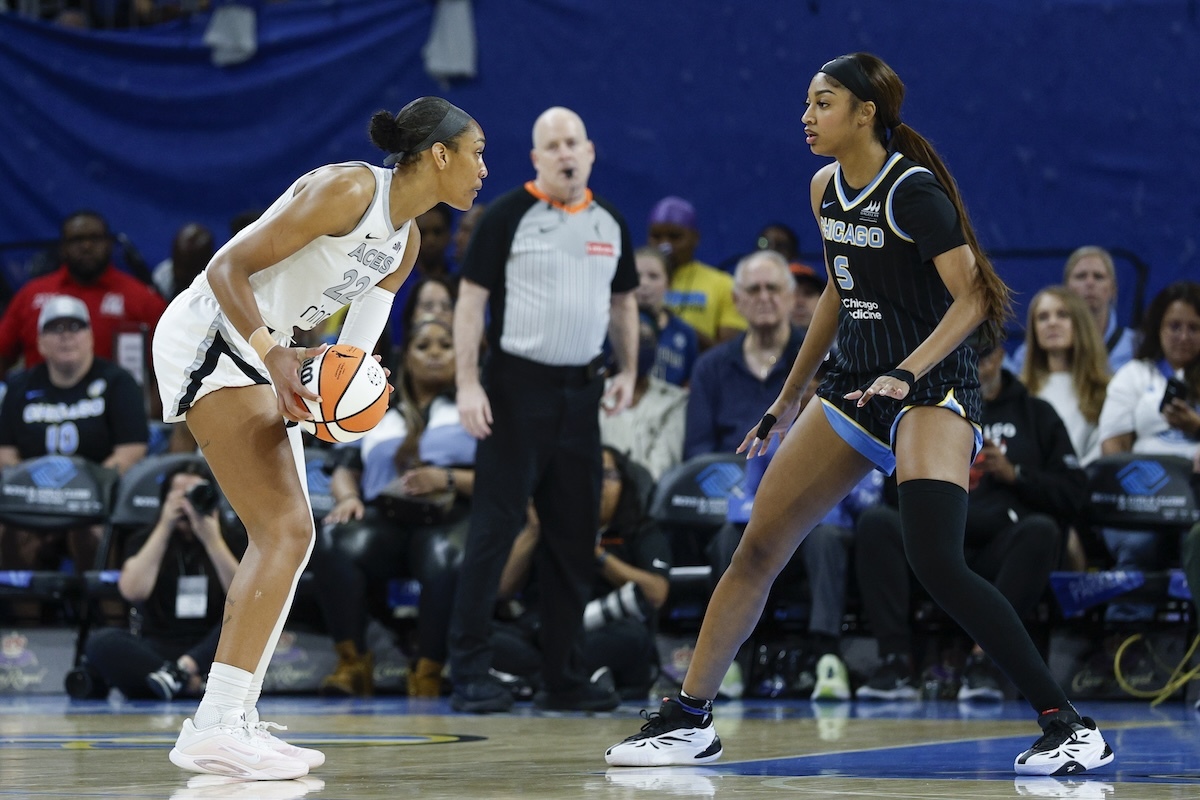 Angel Reese A'ja Wilson