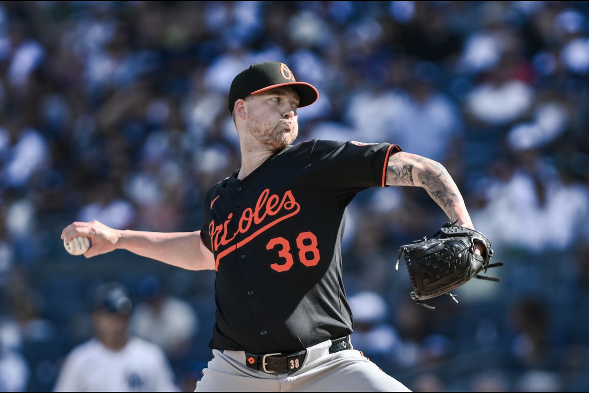 Orioles pitcher Kyle Bradish