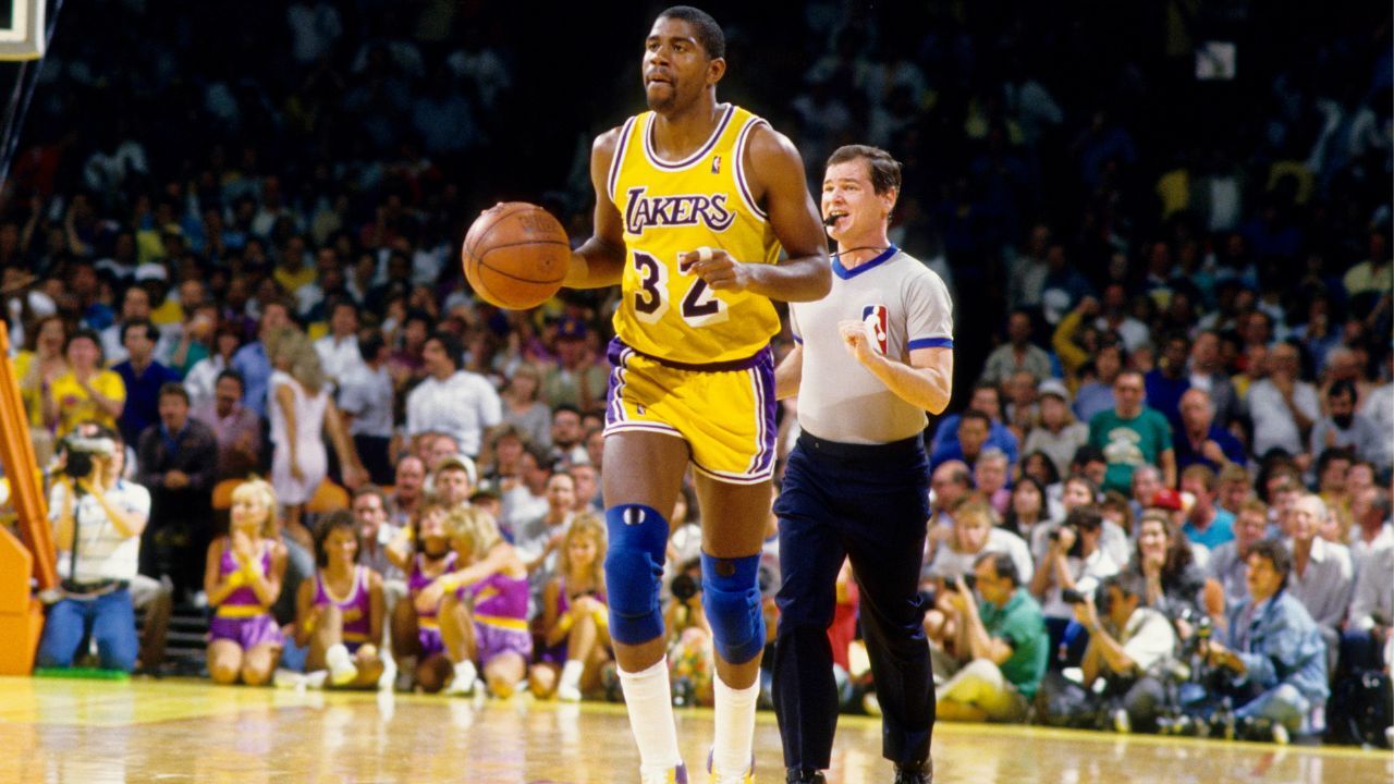 nba contract magic johnson los angeles lakers