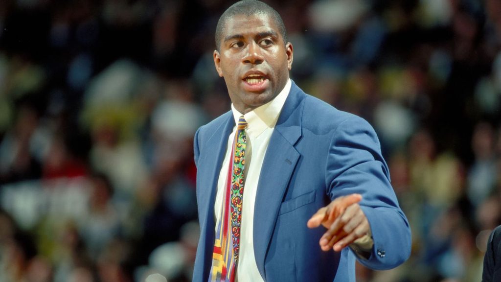 nba contract magic johnson los angeles lakers