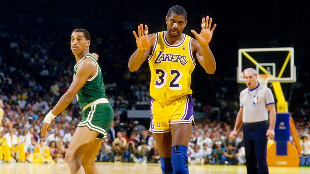 nba contract magic johnson los angeles lakers