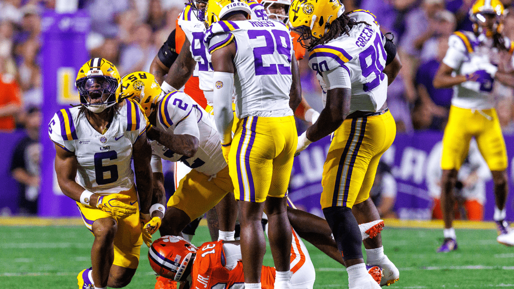 LSU Clemson Score | Chris Johnson Jr