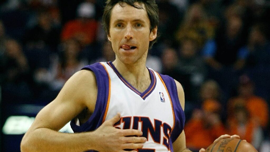 Phoenix Suns guard Steve Nash (13) against the Milwaukee Bucks in the first quarter at US Airways Center.