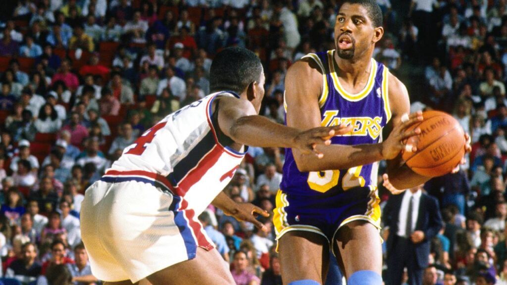 Magic Johnson among nine NBA players with 3+ rings, a Finals MVP, and an MVP.