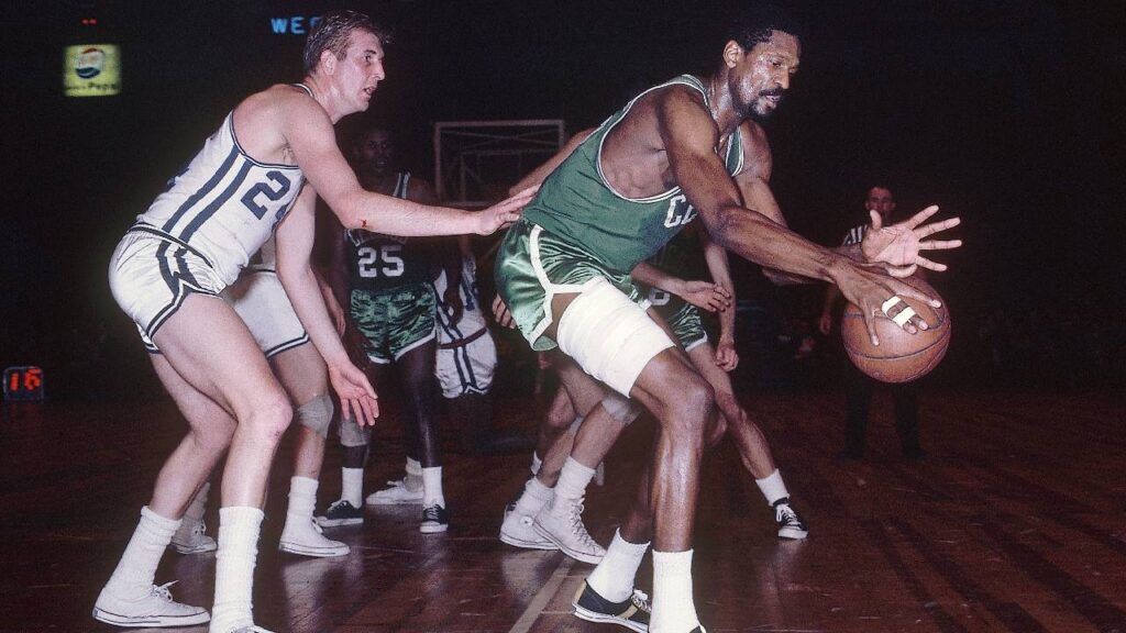 Bill Russell among NBA players with 3+ rings, a Finals MVP and an MVP.