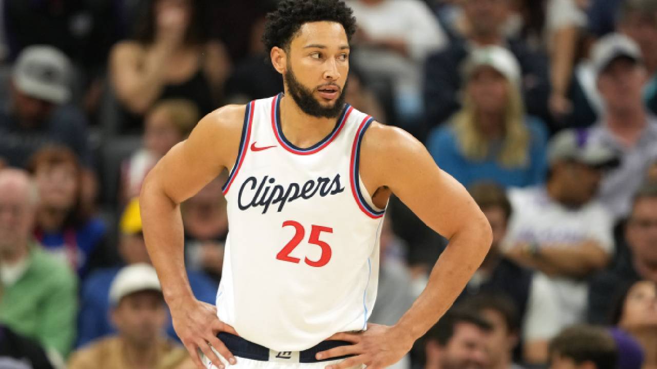 Los Angeles Clippers guard Ben Simmons (25) during the third quarter against the Sacramento Kings at Golden 1 Center.