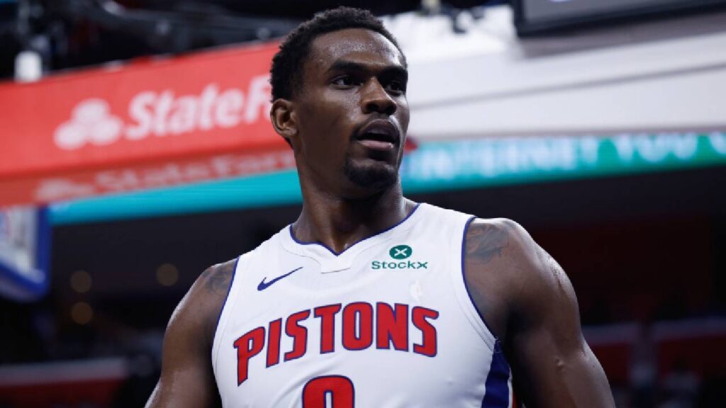 Jalen Duren reacts against the Orlando Magic during the 2026 NBA Playoffs as Jalen Duren Contract Negotiations remain unresolved
