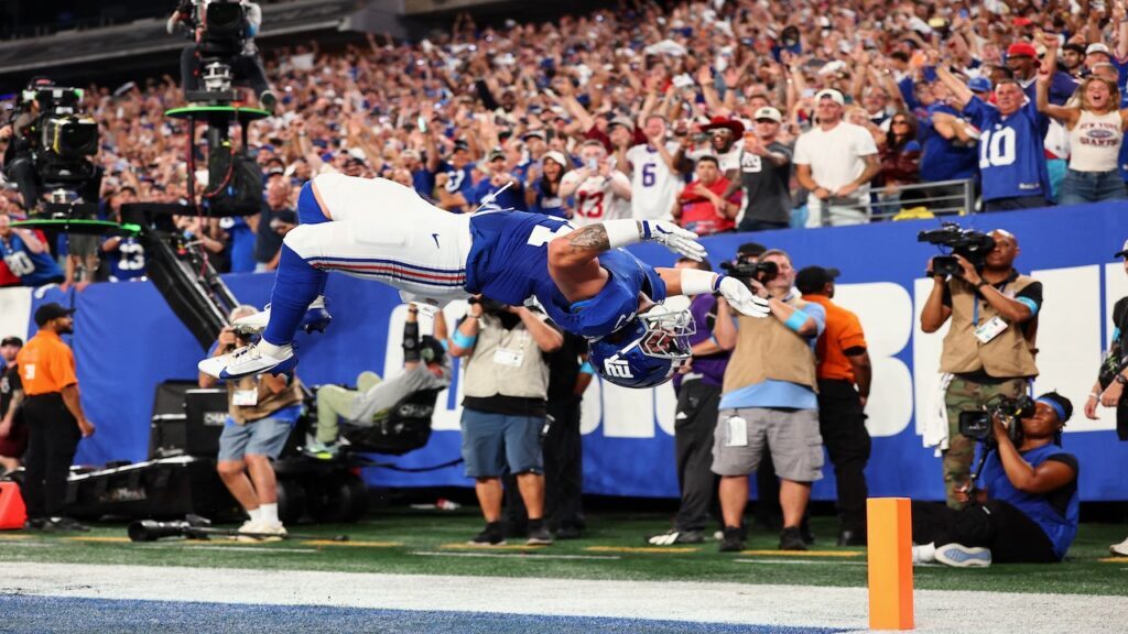 Cam Skattebo
New York Giants