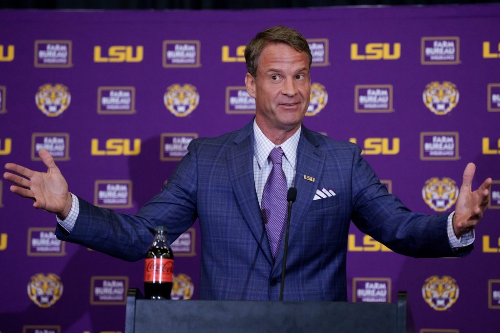 Clemson vs LSU | Lane Kiffin