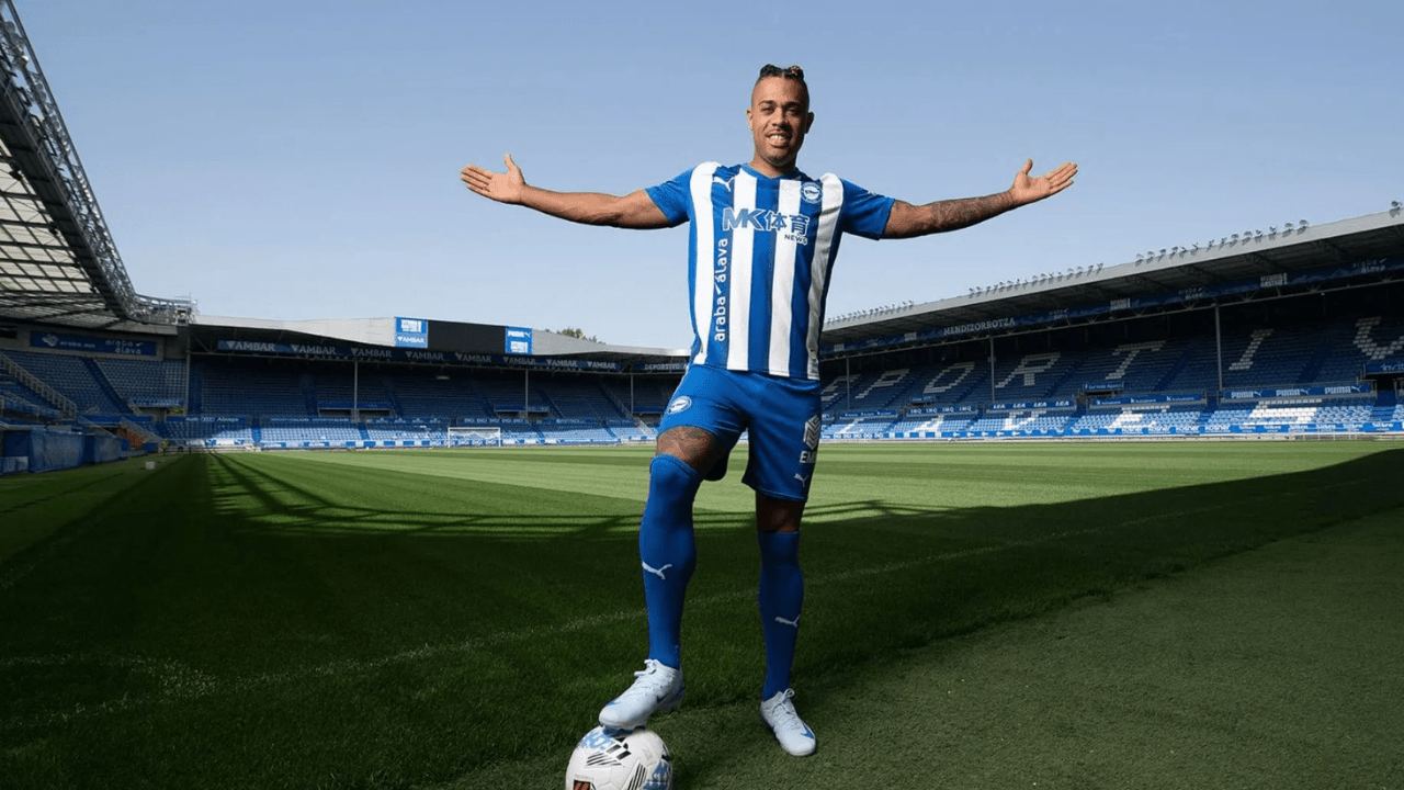 Mariano Díaz has scored three goals with Deportivo Alavés in 168 minutes. CREDIT: DA