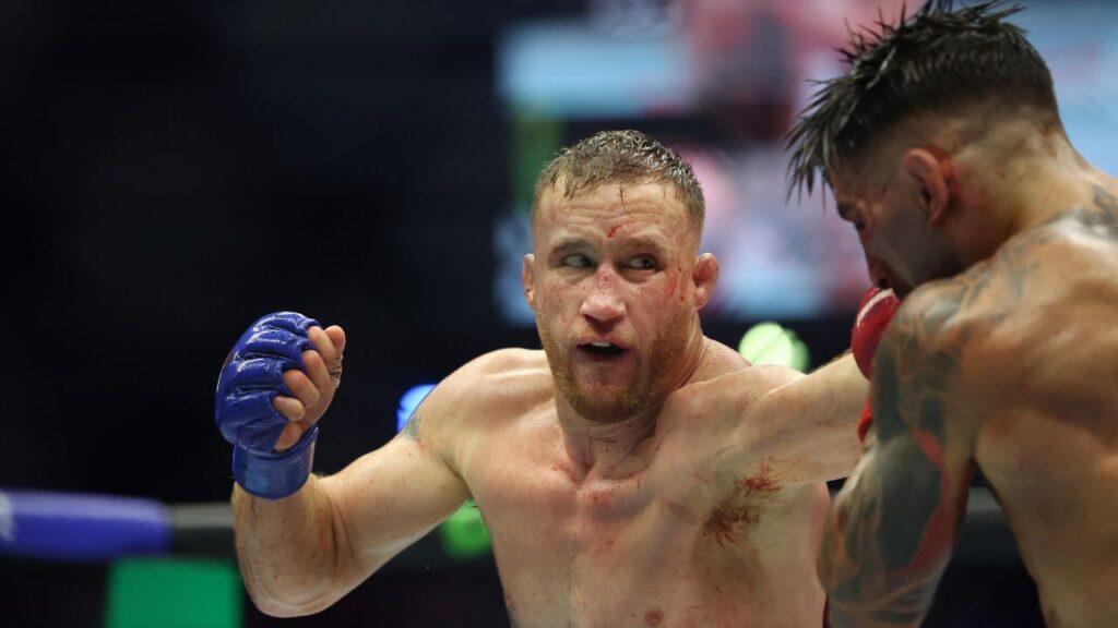Justin Gaethje vs. Conor McGregor