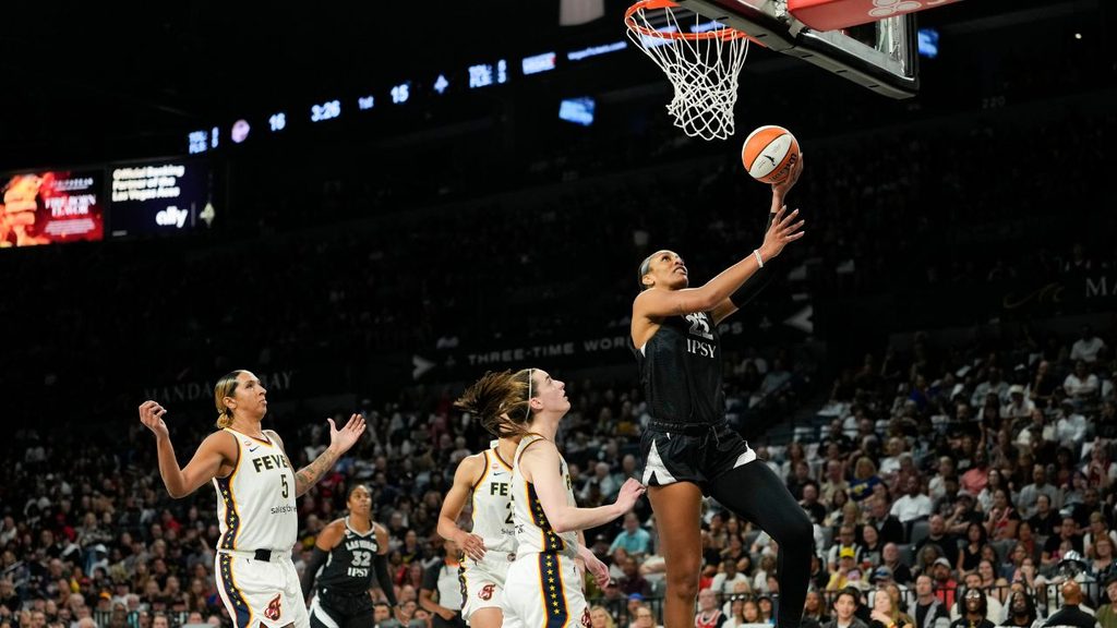 Las Vegas Aces and Indiana Fever