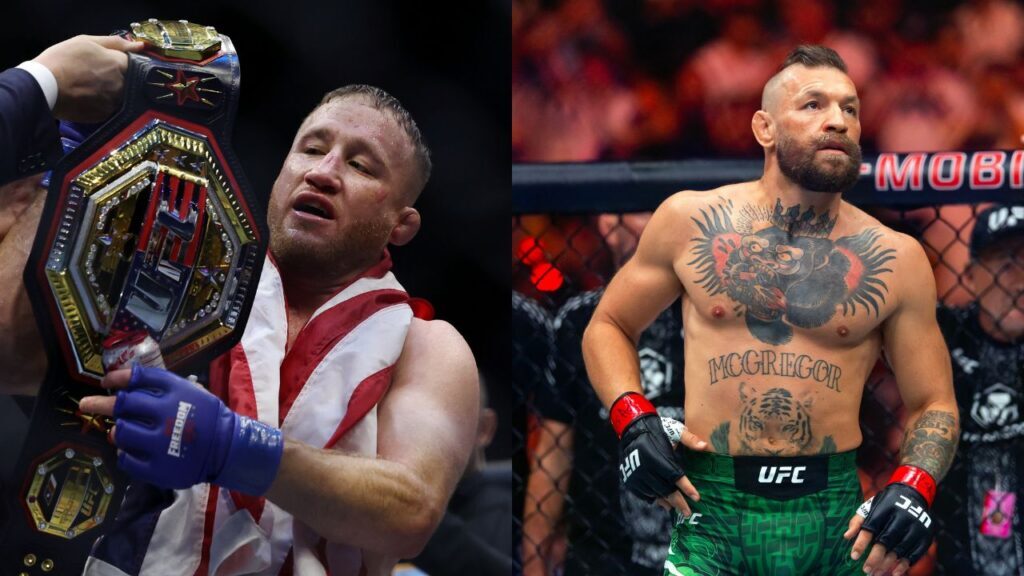 Justin Gaethje vs. Conor McGregor