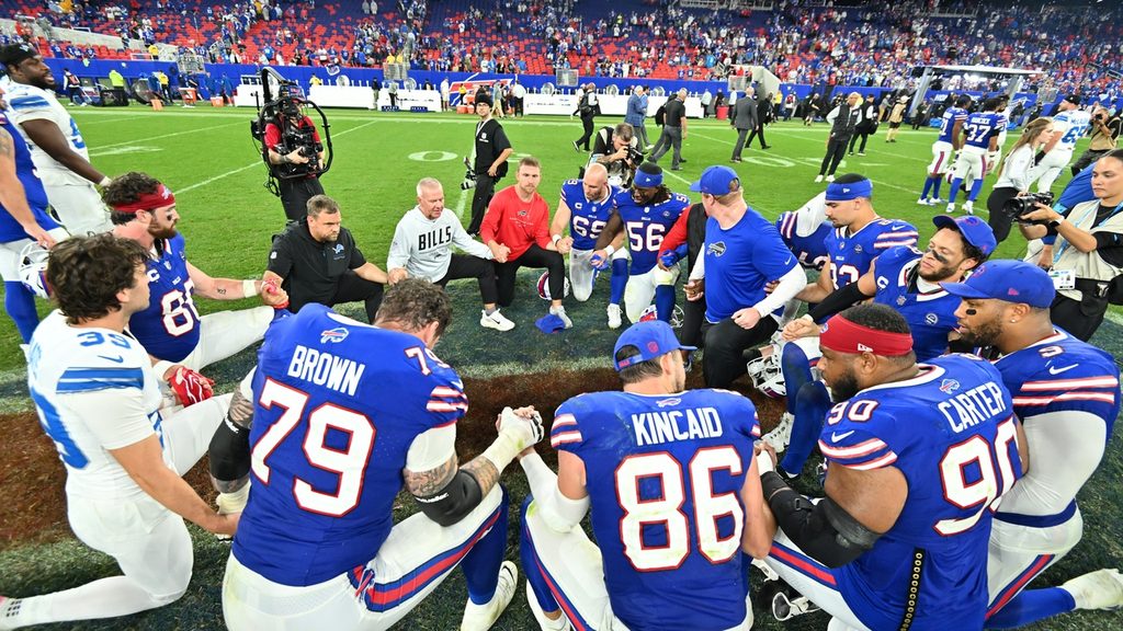 New Highmark Stadium during Bills regular season opener against Lions