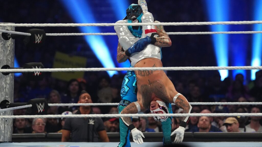 Penta in a WWE ring