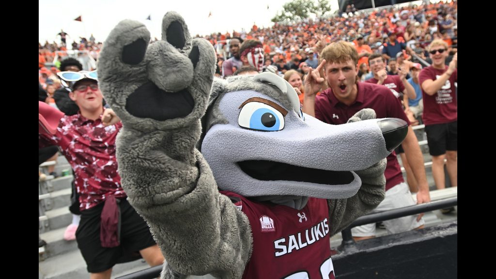 SIU Salukis mascot 2026
