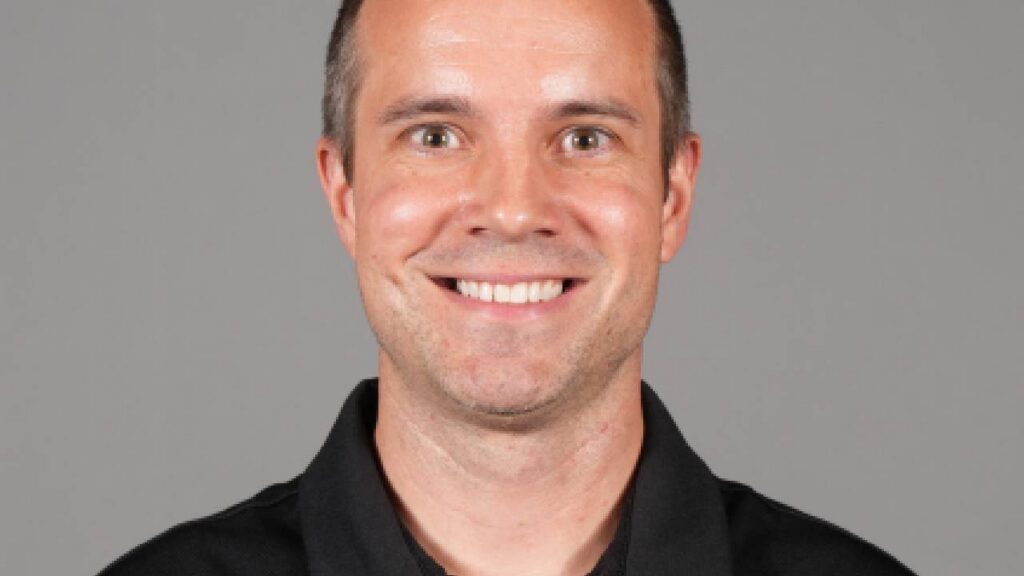 Coach Jordan Ott poses at 2026 Media Day as Phoenix Suns Training Camp shapes the team’s rotation and preseason priorities.