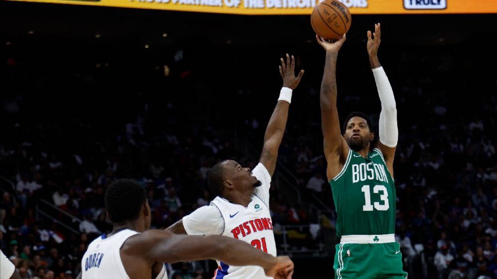 Paul George Celtics Debut