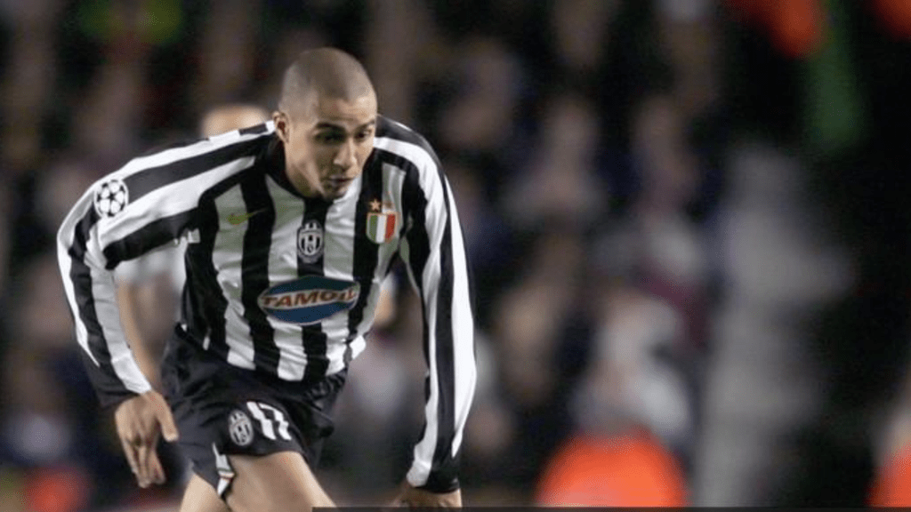 Mar 28, 2006; London, England; Champions League ; Juventus player (17) David Trezeguet dribbles the ball against Arsenal during a match at Highland Stadium in London, England. Arsenal won the game 2-0. Mandatory Credit: Boue/Fep/Panoramic/US PRESSWIRE Copyright © Boue/Fep/Panoramic
