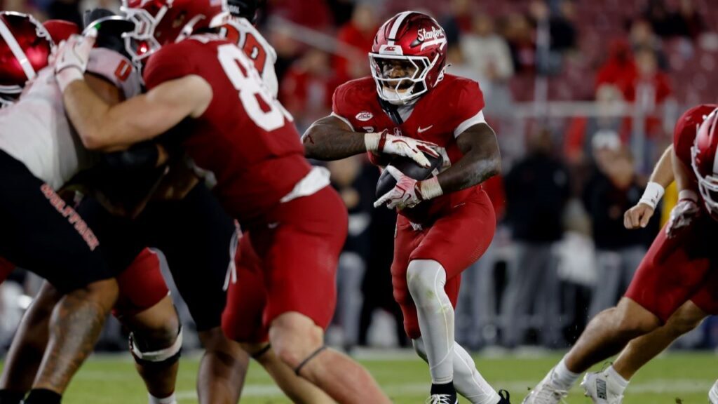 Stanford running back Micah Ford