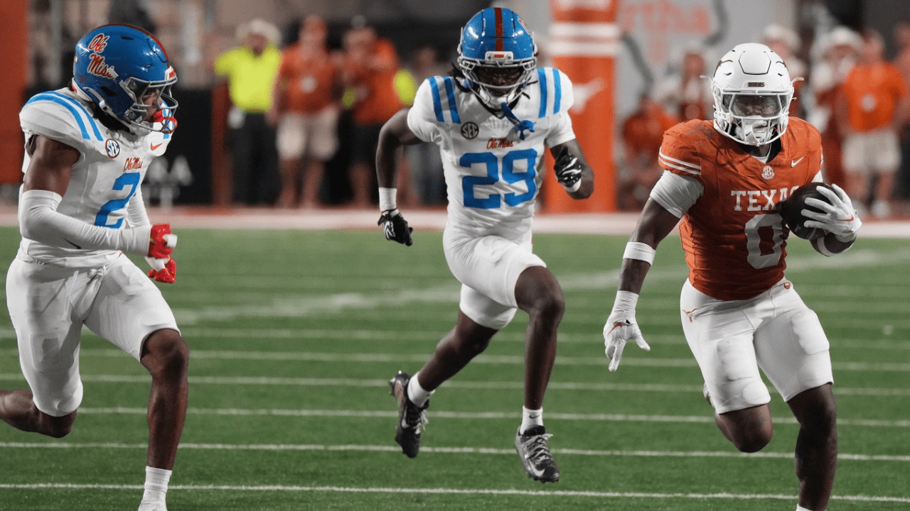Brown Rushes to a Texas Victory over Ole Miss