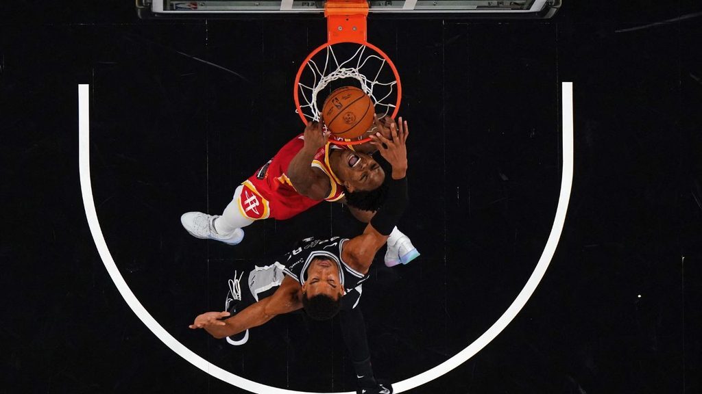 Rockets guard Amen Thompson
NBA
