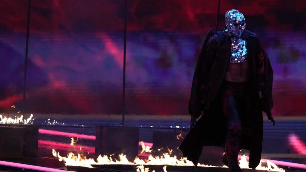Edge aka Adam Copeland competing