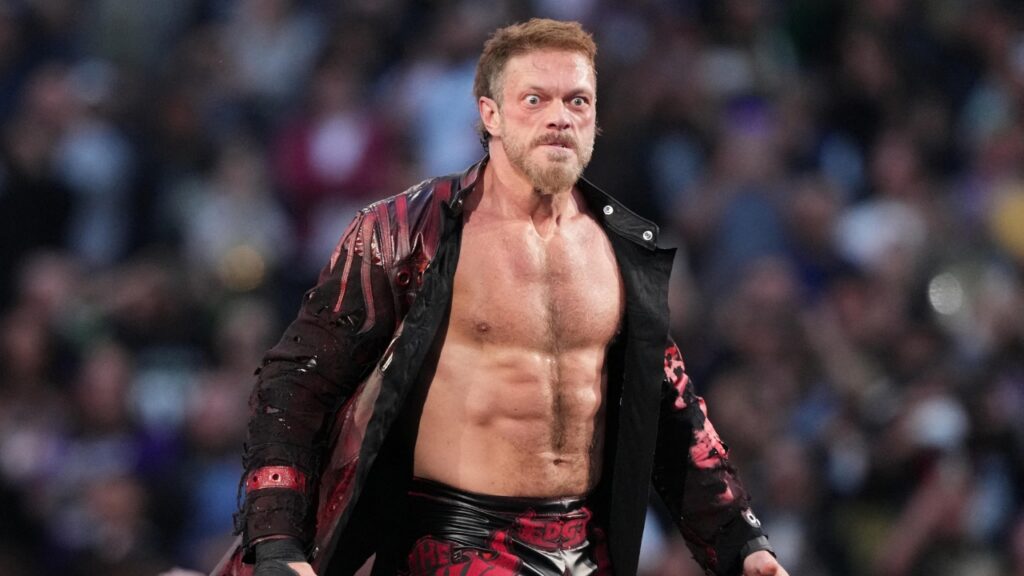 Edge aka Adam Copeland competing