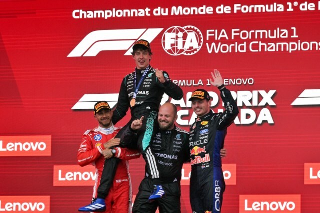 Mercedes driver KImi Antonelli