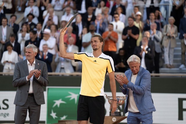 Alexander Zverev 2024 French Open