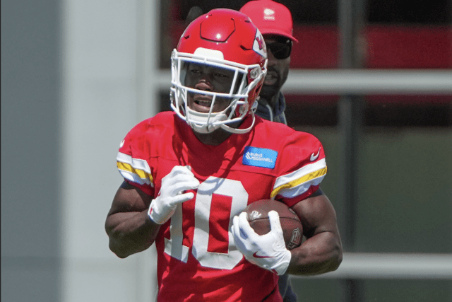 NFL rookies Emmett Johnson