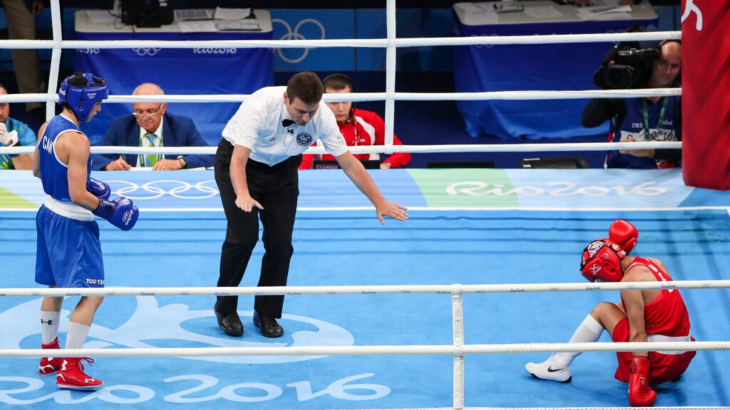 the boxing competition