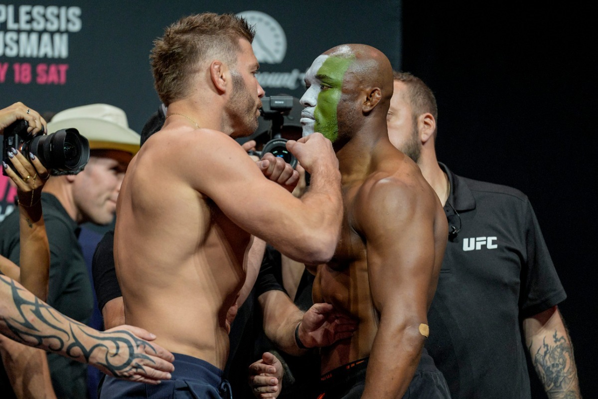UFC fight night du plessis vs usman usman vs du plessis