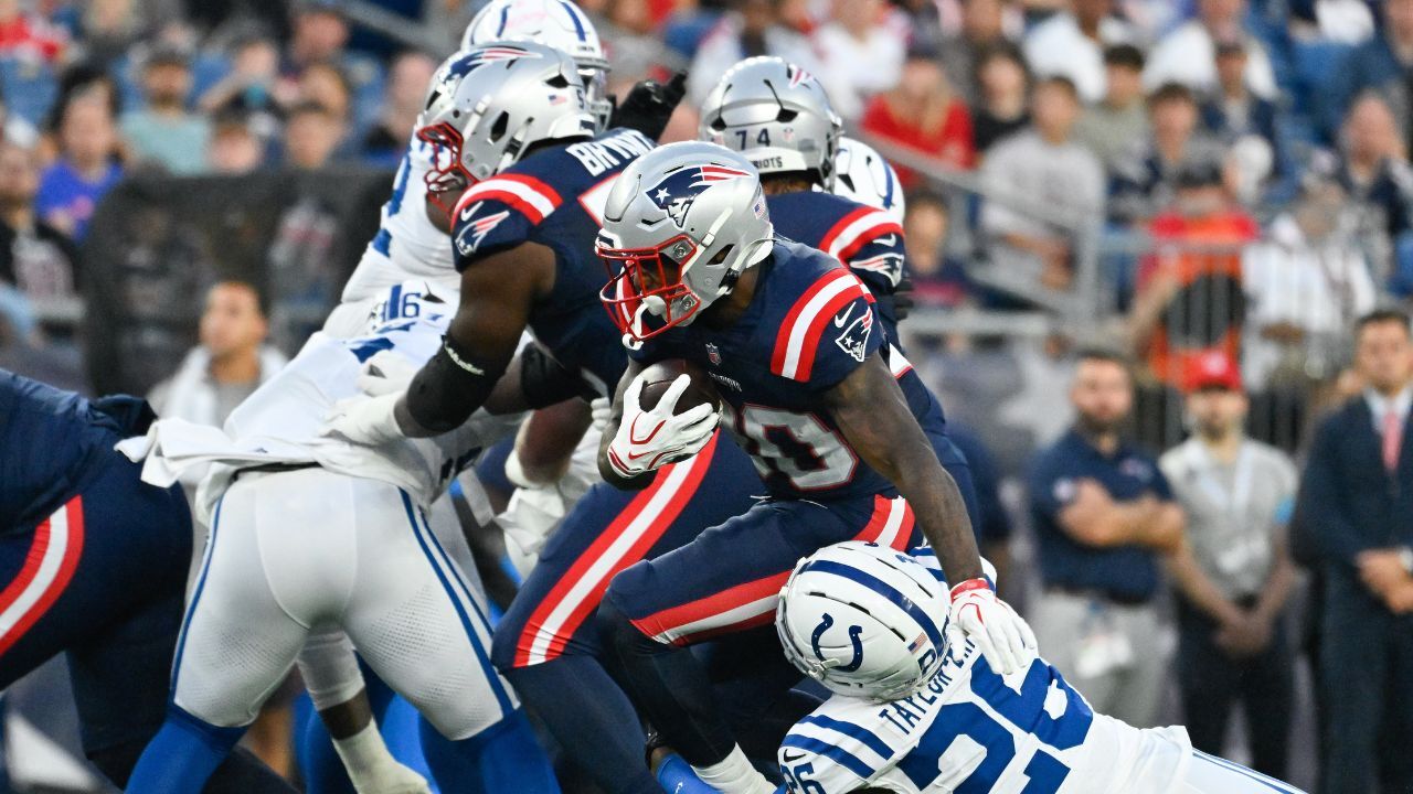 Patriots Preseason Takeaways, Jam Miller running the ball.