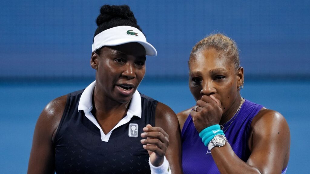 Venus and Serena Williams, doubles 2026