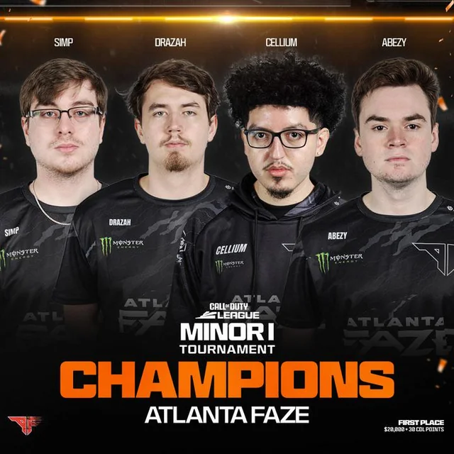 Call of Duty League Minor I Champs.