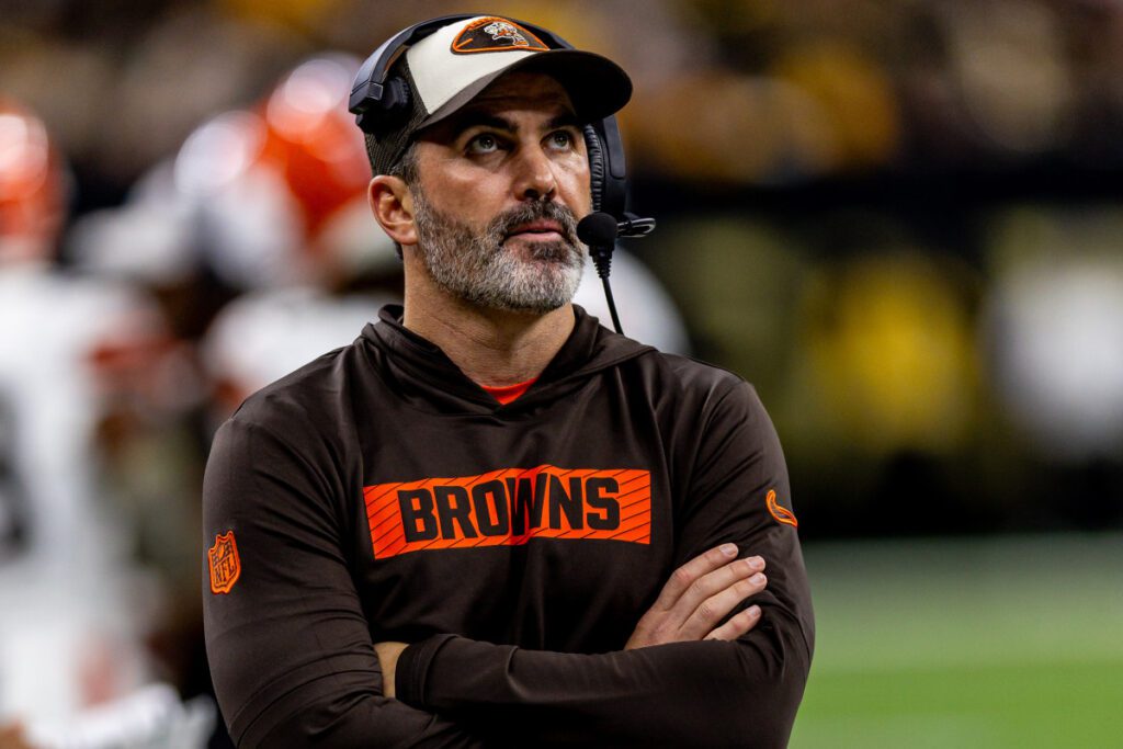 NFL head coach Kevin Stefanski with the Cleveland Browns