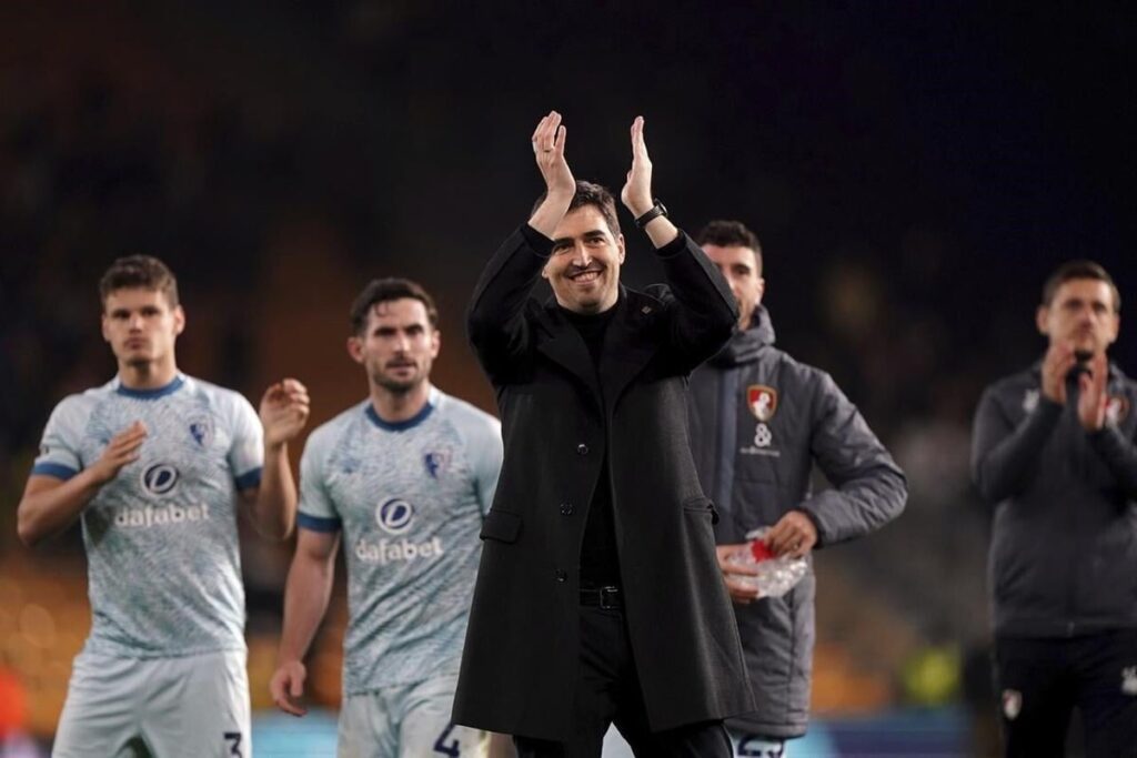 A picture of Tottenham's potential coach Andoni Iraola.