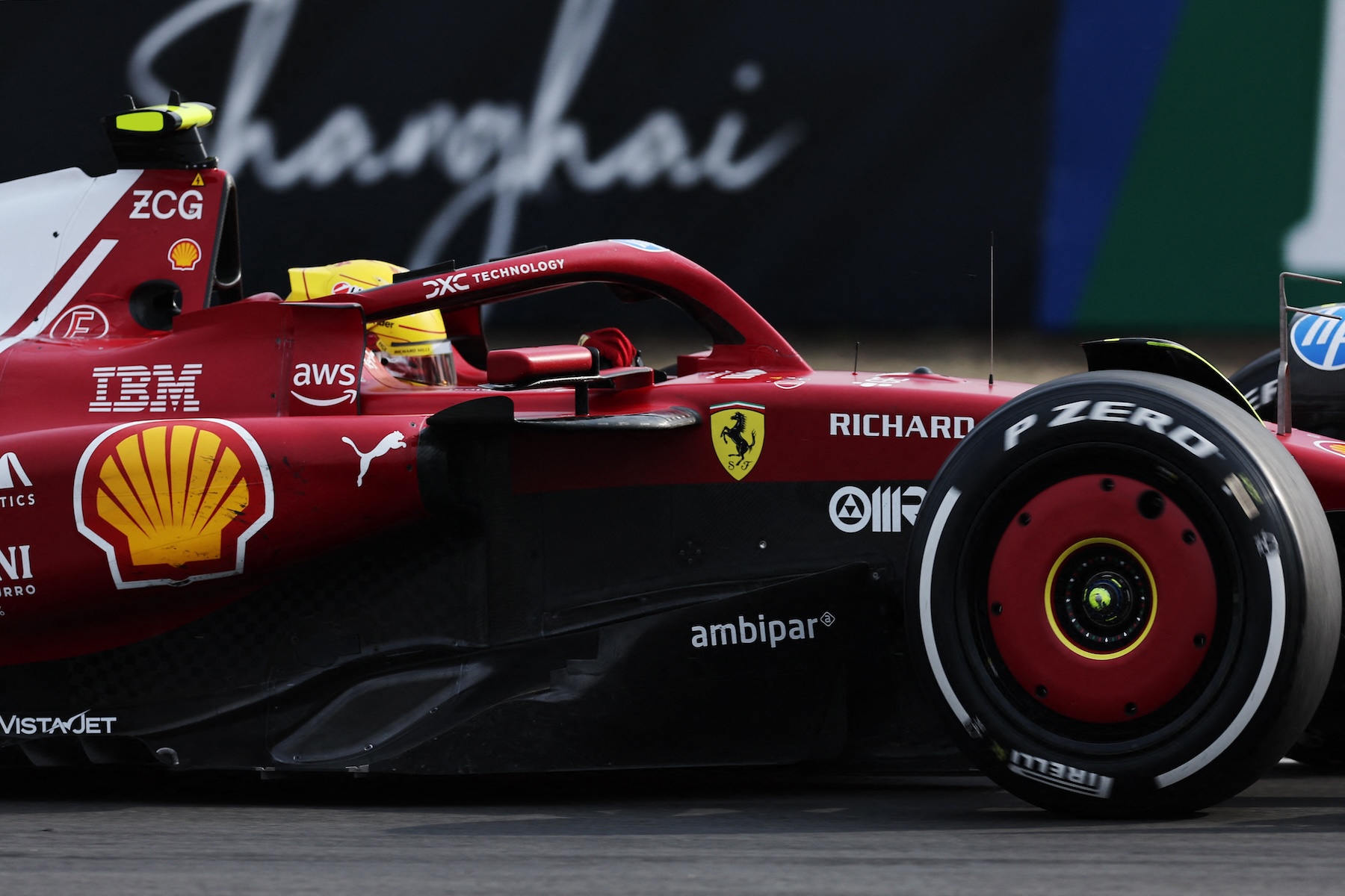 Hamilton, ferrari