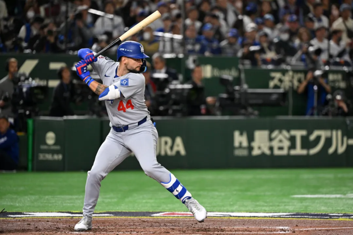 Tokyo Series, Andy Pages of the Los Angeles Dodgers
