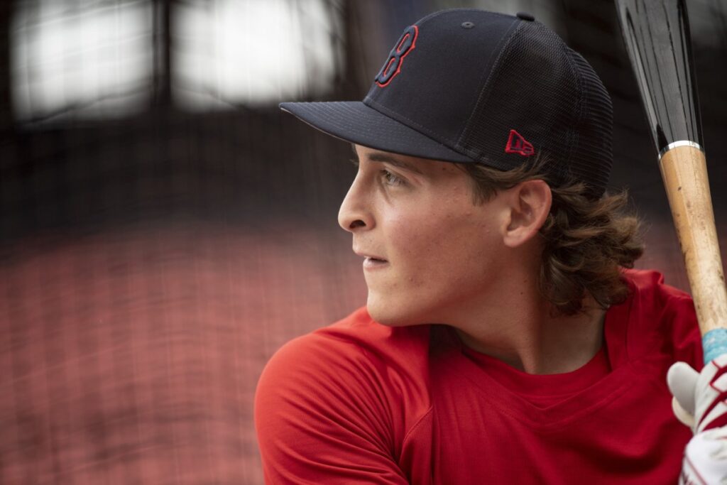 Image of Mikey Romero Boston Red Sox, courtesy of Newsweek.