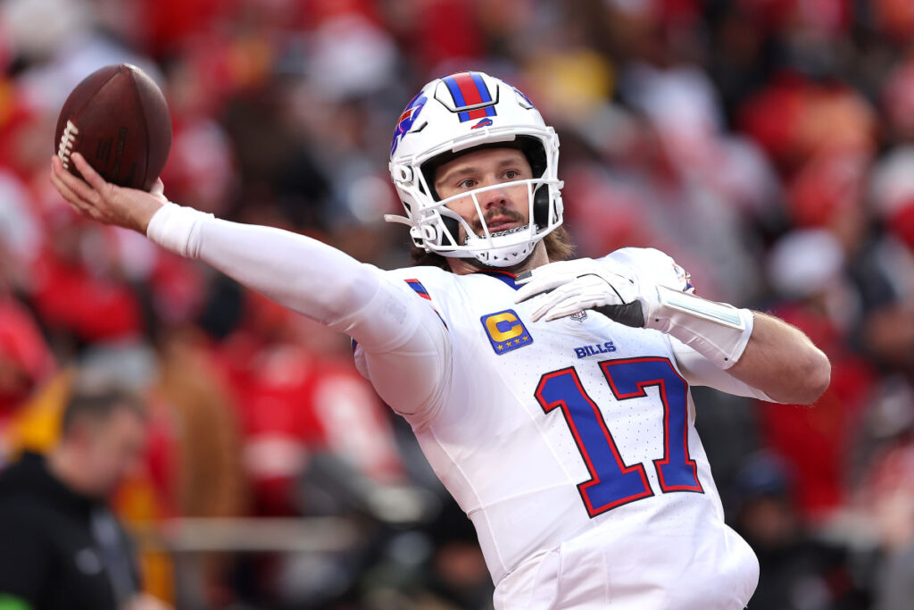 NFL quarterback Josh Allen - Buffalo Bills