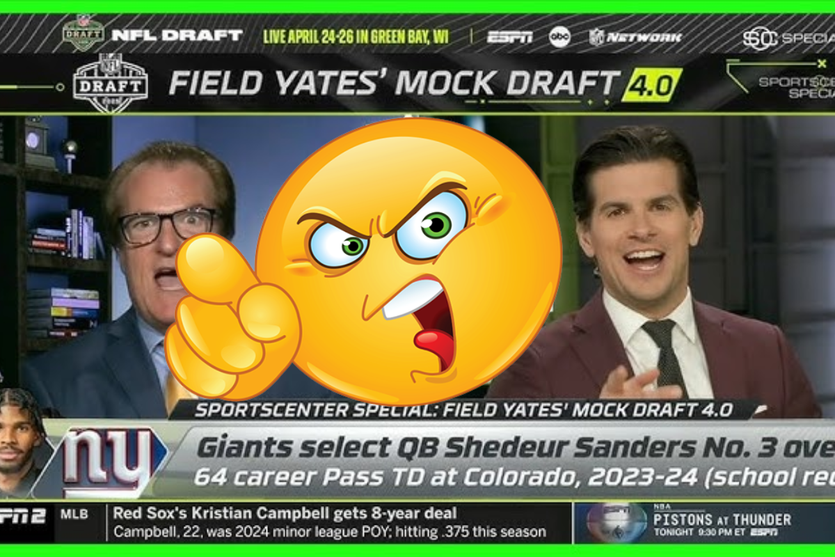 Mock Drafts are getting out of control.