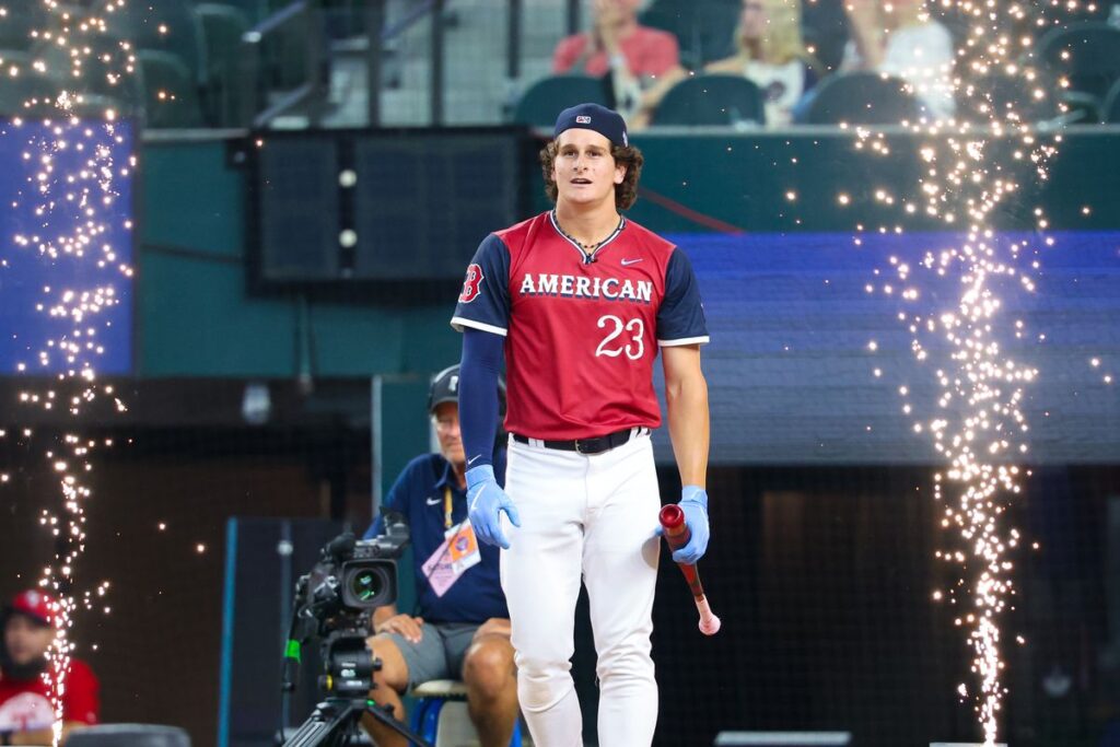 Image of Roman Anthony Boston Red Sox courtesy of OverTheMonster
