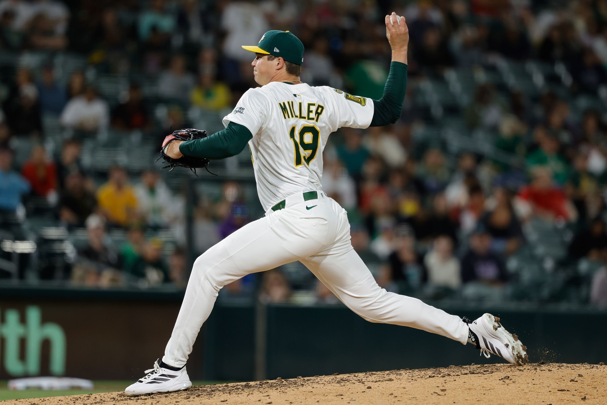 Could A's closer Mason Miller be traded out of the AL West at the trade deadline?