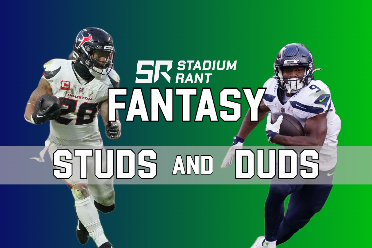 fantasy football studs and duds